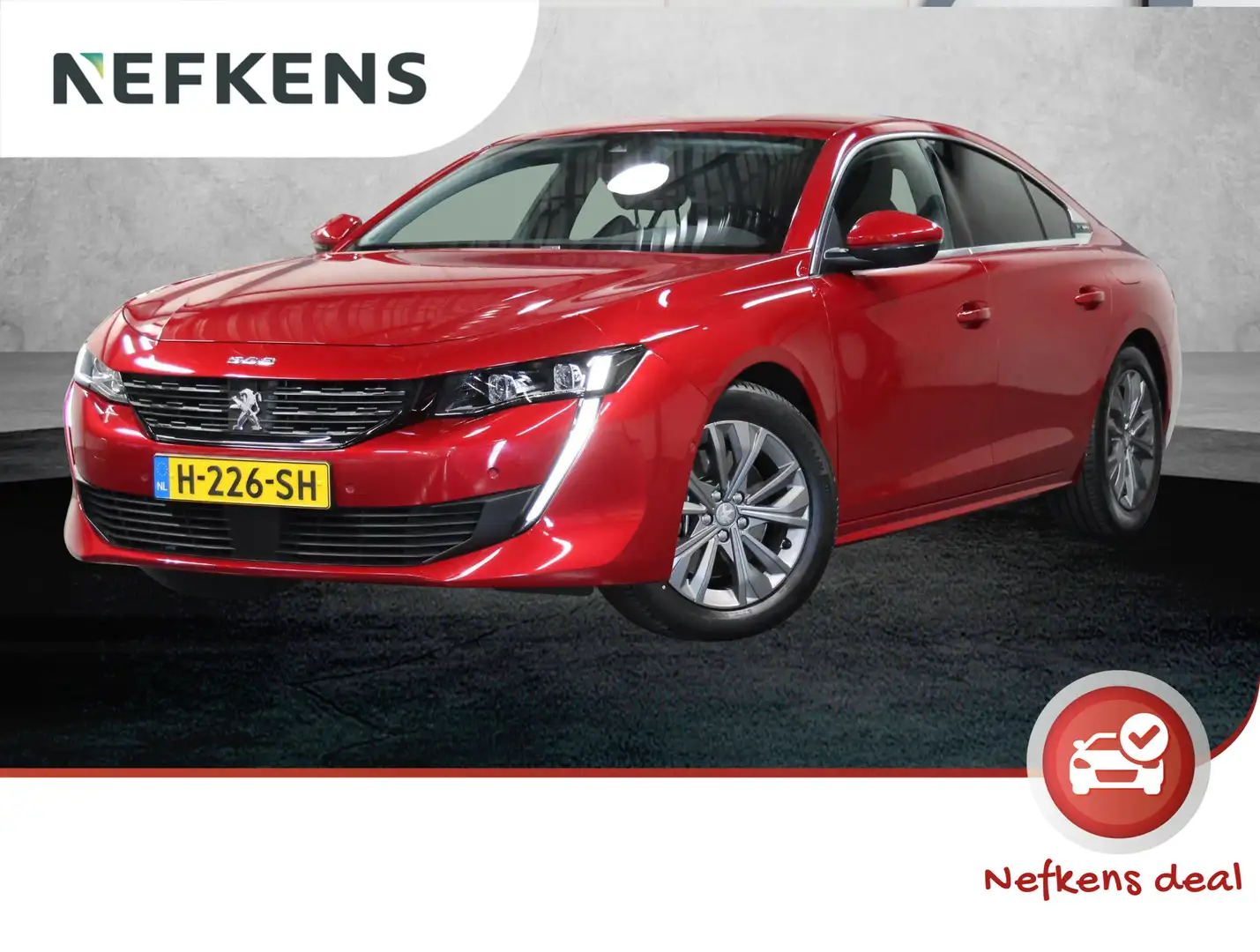 Peugeot 508 1.6 225PK HYbrid Blue Lease Allure Avantage | Appl Červená - 1