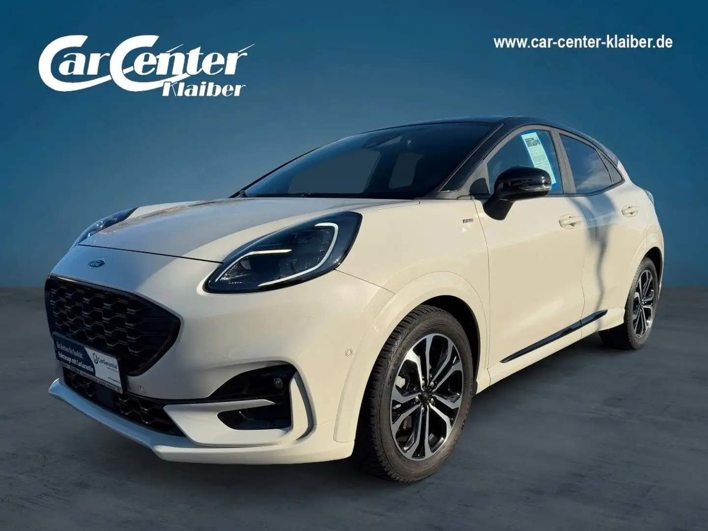 Ford Puma Hybrid ST-Line X+LED+B&O+TWA+RFK+Allwetter Weiß - 1