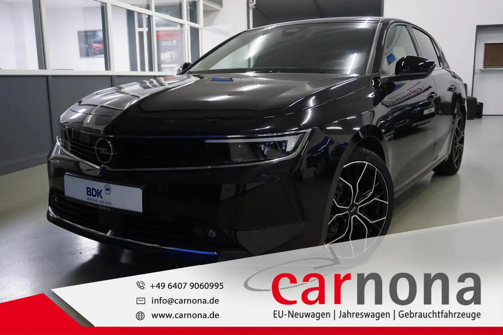 Opel Astra L Lim.Eleg.*96KW*NAVI*LED*AGR*Alu 18ZOLL* Schwarz - 1