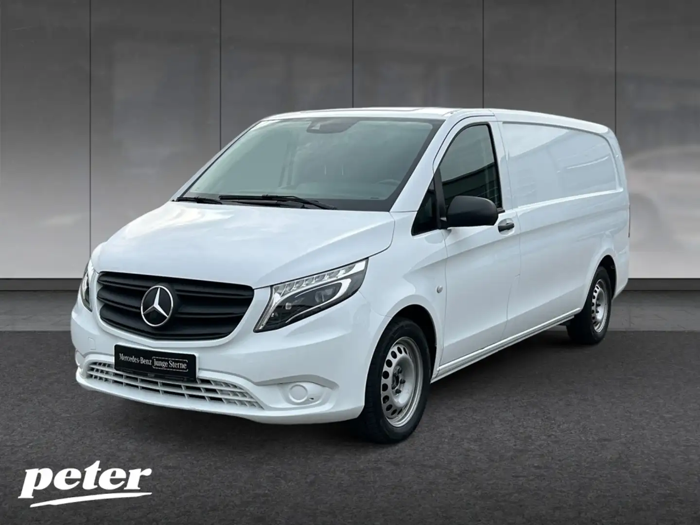 Mercedes-Benz Vito 119 CDI Kasten Extralang 9GT+LED+STHZG+AHK Blanco - 1