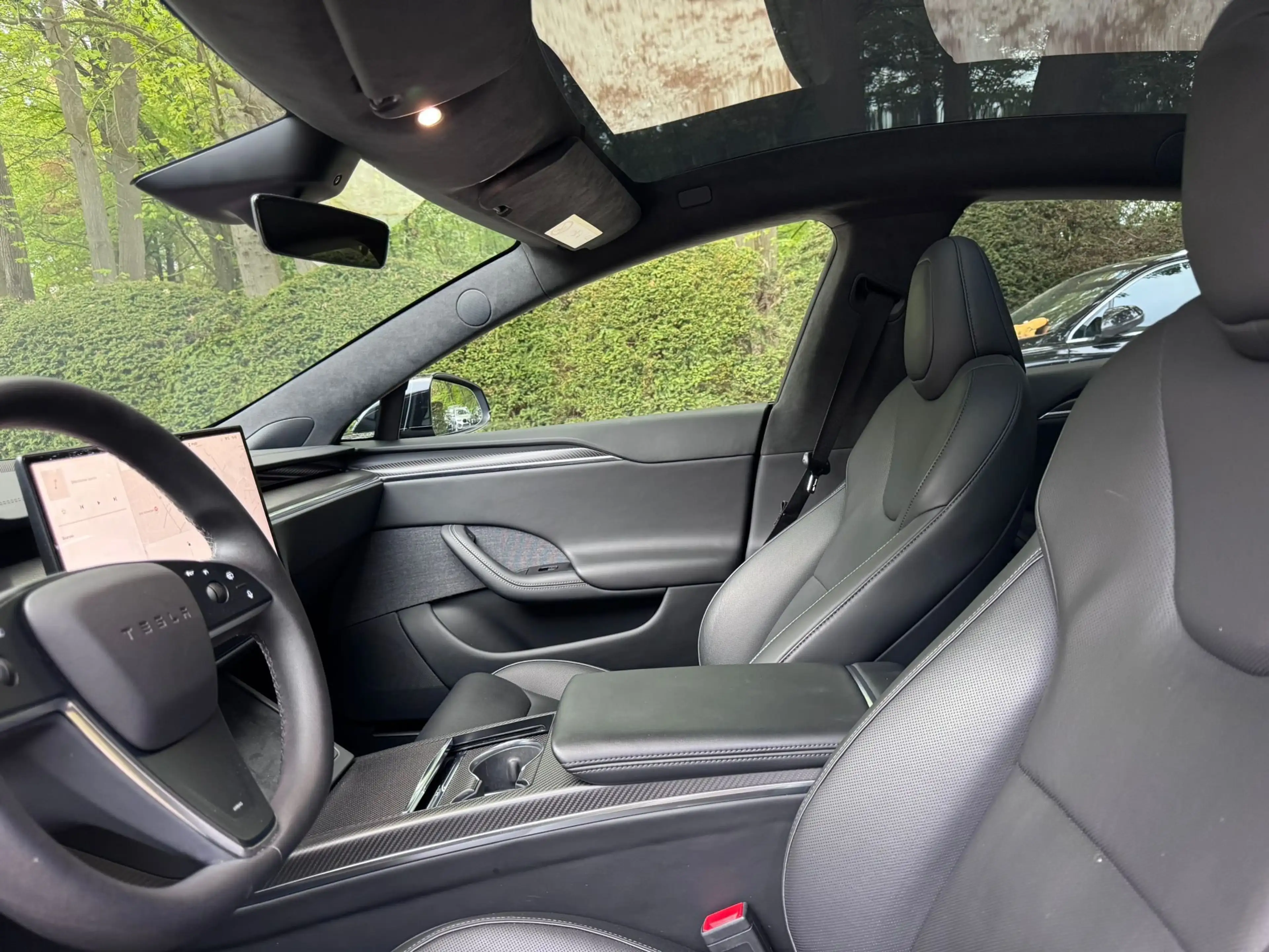 Tesla Model S PLAID / 1020HP / full black/1 owner/ premium — photo 14