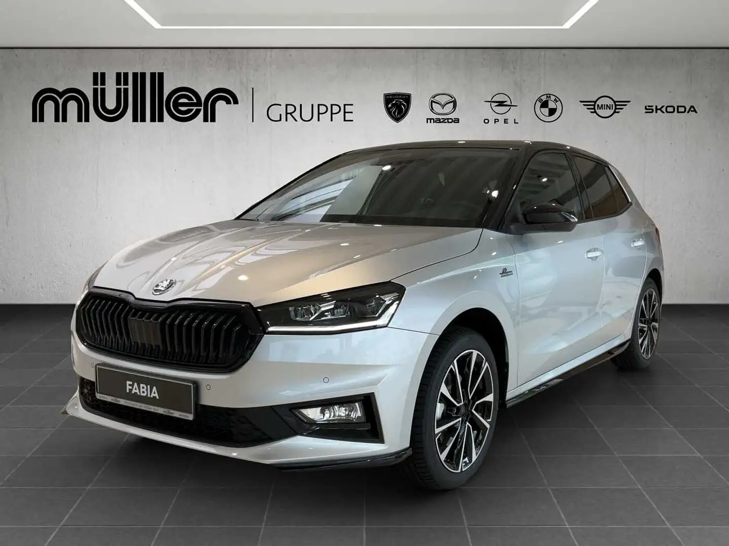 Skoda Fabia Monte Carlo 1.0 TSI DSG Silber - 1