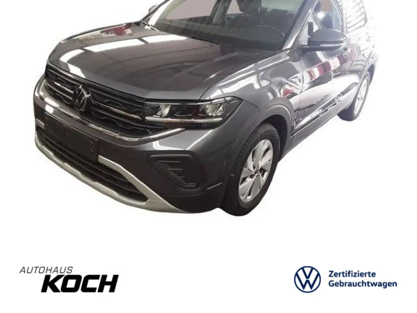 Volkswagen T-Cross 1.0TSI Life Navi LED Gris - 1