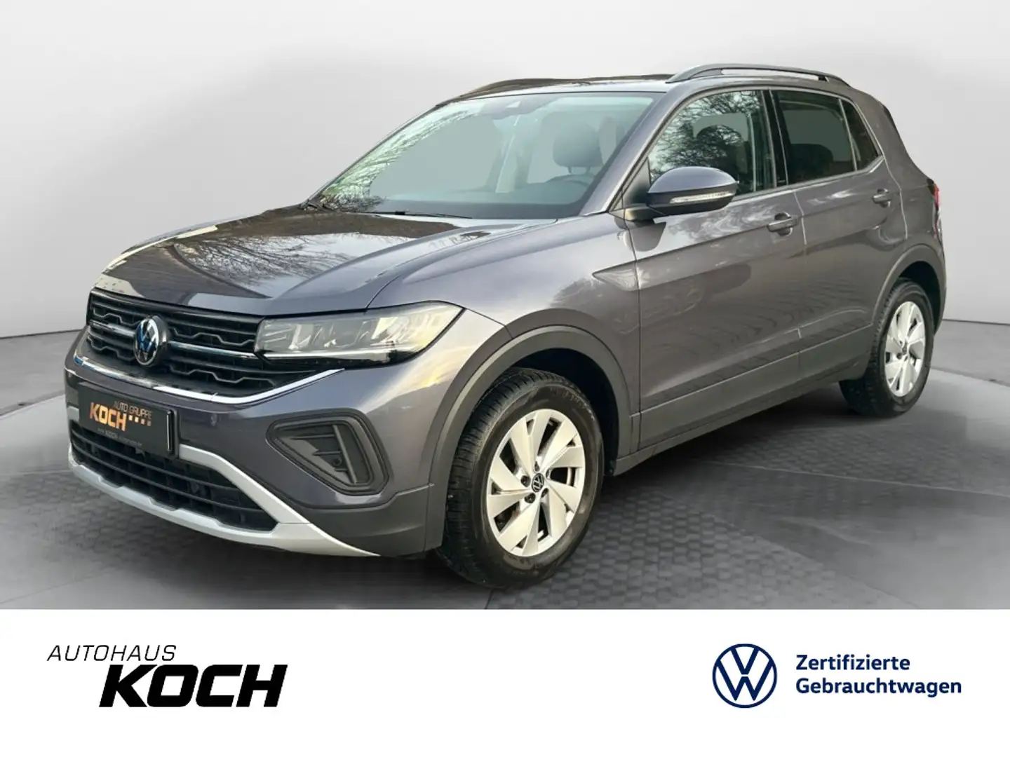 Volkswagen T-Cross 1.0TSI Life Navi LED Gris - 1