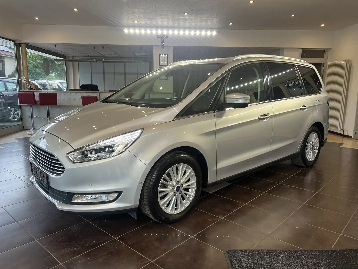 Ford Galaxy Titanium*SHZ*AHK*EHK*SHZ*7*SITZTER Argent - 1