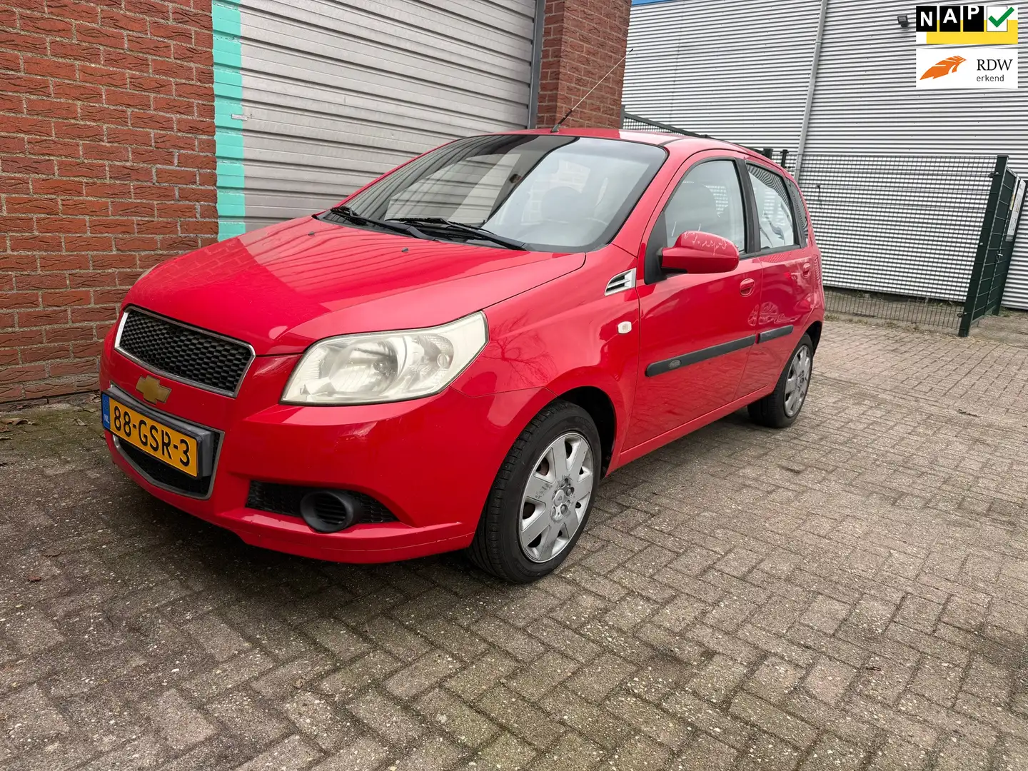 Chevrolet Aveo 1.4 16V LS Airco Bj:2008 NAP! Rojo - 1