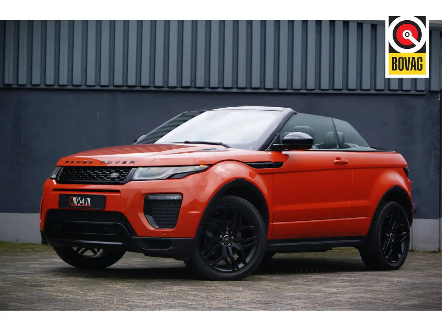 Land Rover Range Rover Evoque Convertible 2.0 Si4 HSE Dynamic HUD/Memory/Camera/ Pomarańczowy - 1