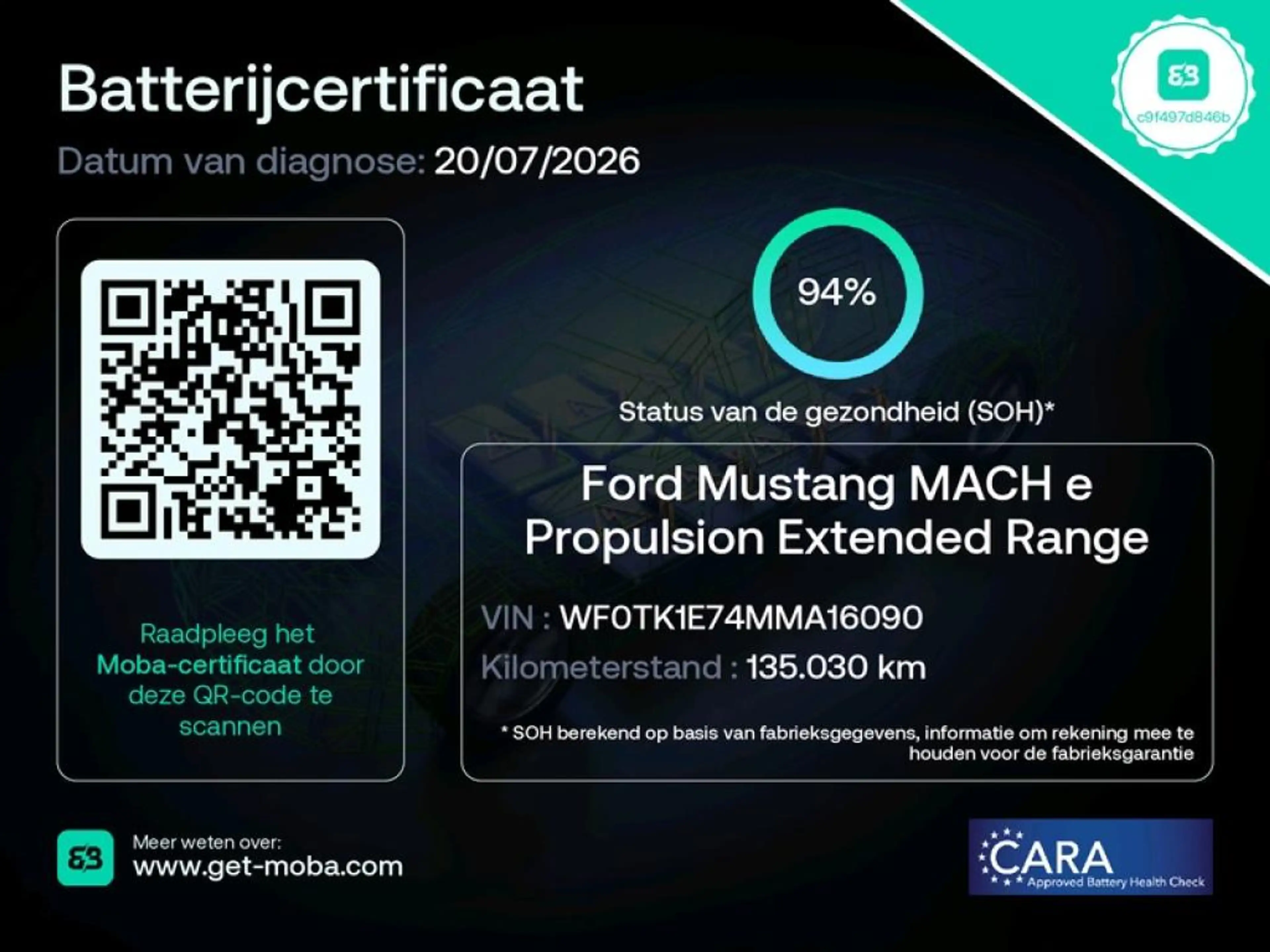 Ford Mustang Mach-E Extended RWD 98kWh SOH 94% Trekhaak Adap.Cruise B& — photo 8