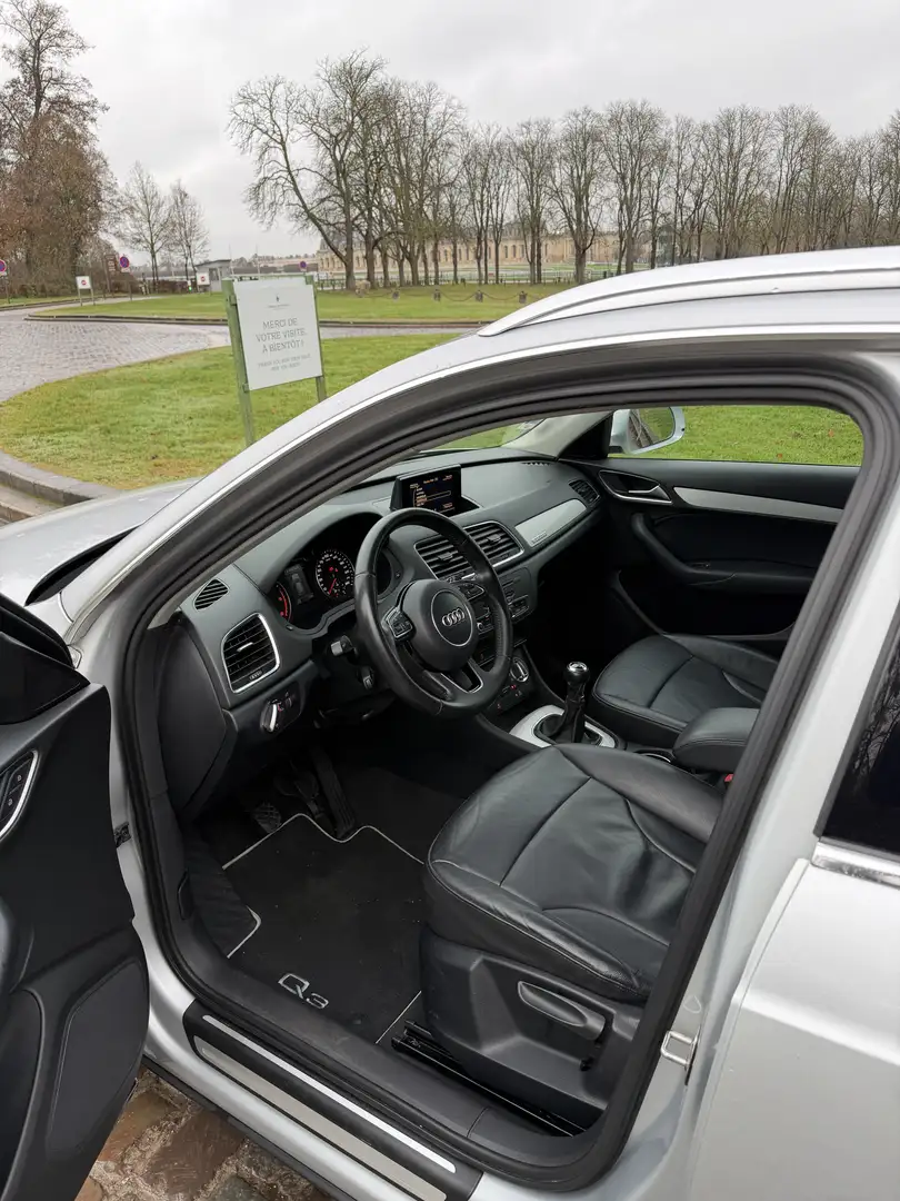 Audi Q3 Q3 2.0 TDI 140 ch Quattro Ambition Luxe Argent - 2