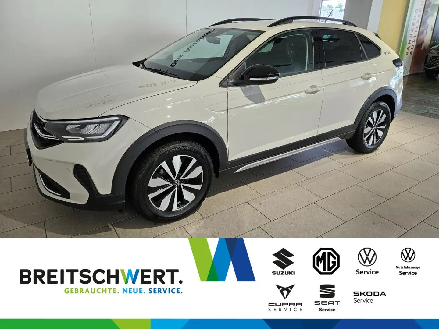 Volkswagen Taigo 1.0 TSI Goal DSG AHK LED Navi ACC RFK GJR Grau - 1