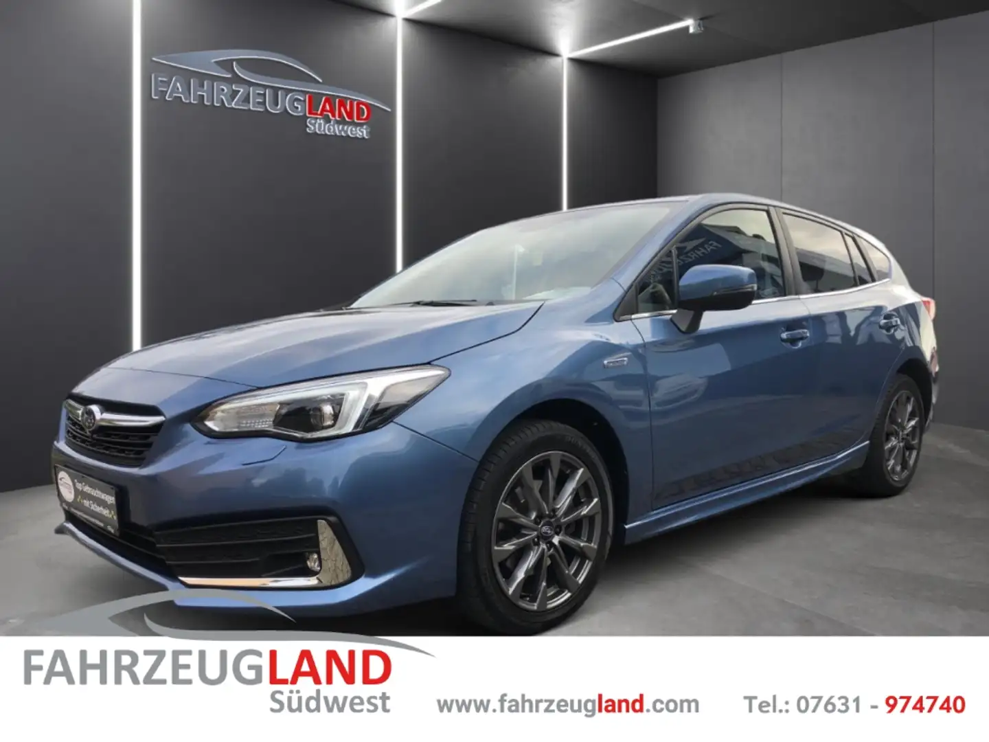 Subaru Impreza Platinum 2.0ie AT Allrad Navi LED-Sch. ACC Apple C Albastru - 1