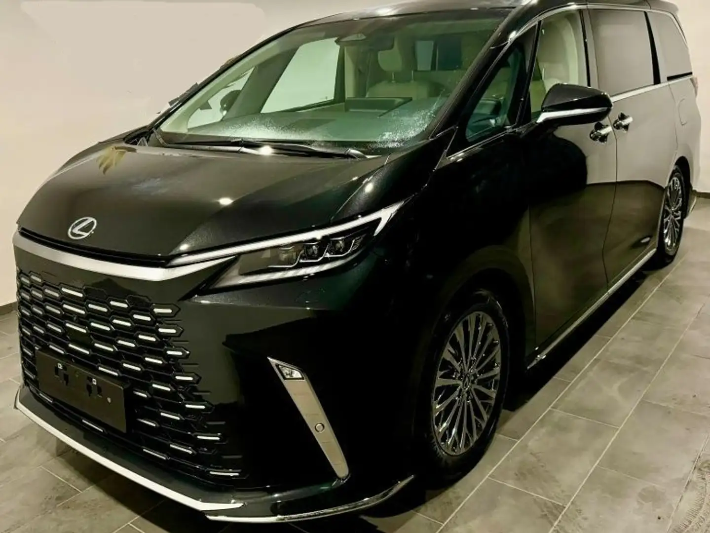 Lexus LM 350h Luxury Light Beige 4pl. Чёрный - 1