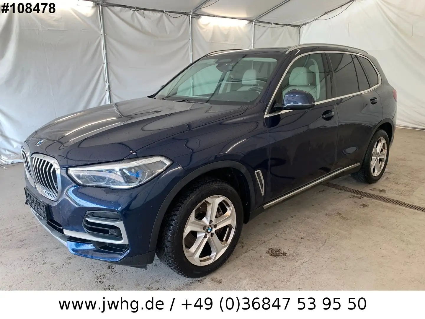 BMW X5 40d xDr xLine DRIVING PRO/LASER/PANO/HUD/STHZ Blau - 1