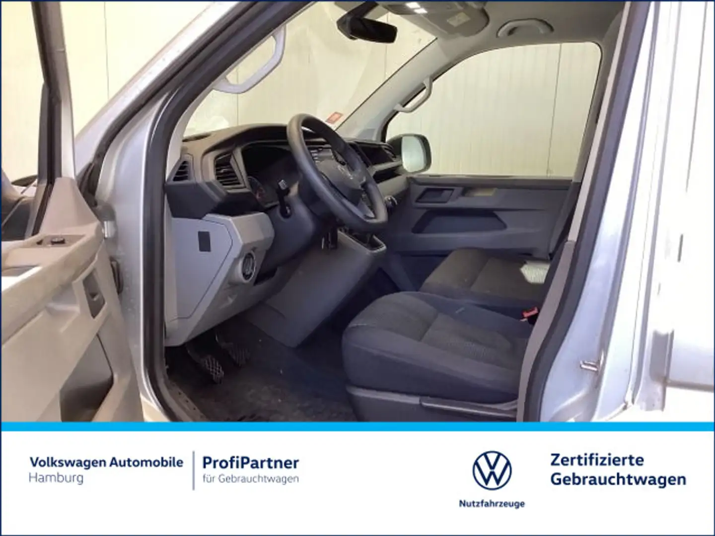 Volkswagen T6.1 Transporter T6.1 Kasten 2.0 TDI EcoProfi AHK LED Klima Silber - 1