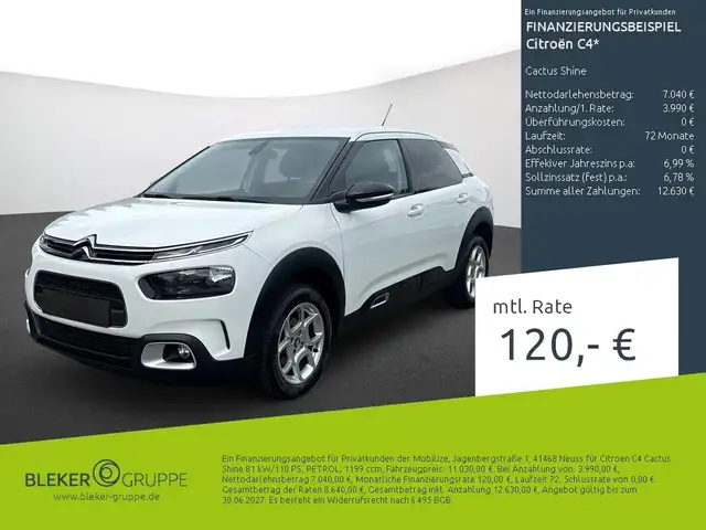 Citroen C4 Cactus Shine