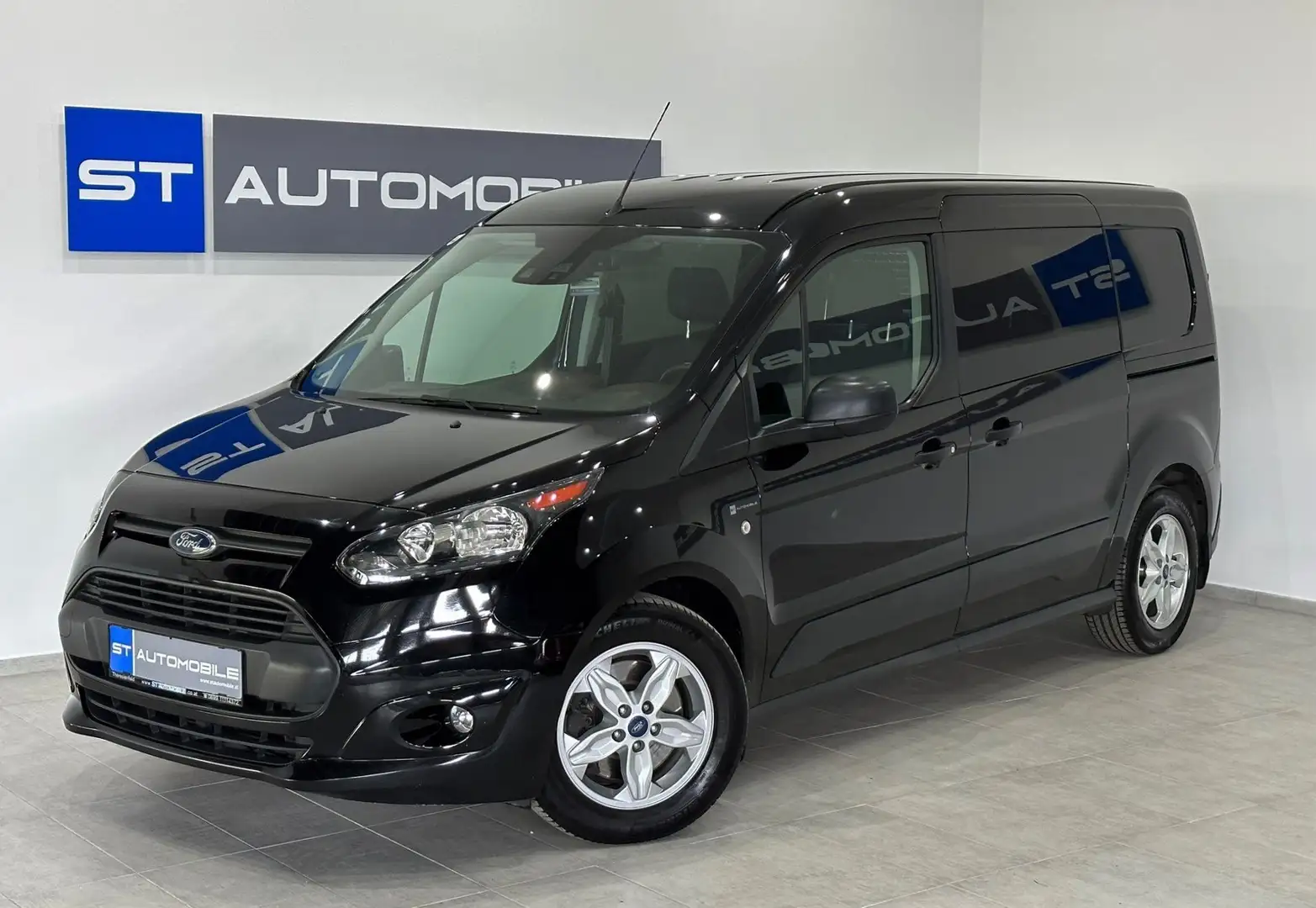 Ford Transit Connect Kasten lang Trend**1.BESITZ**NAVI**KAMERA**AHK** crna - 1