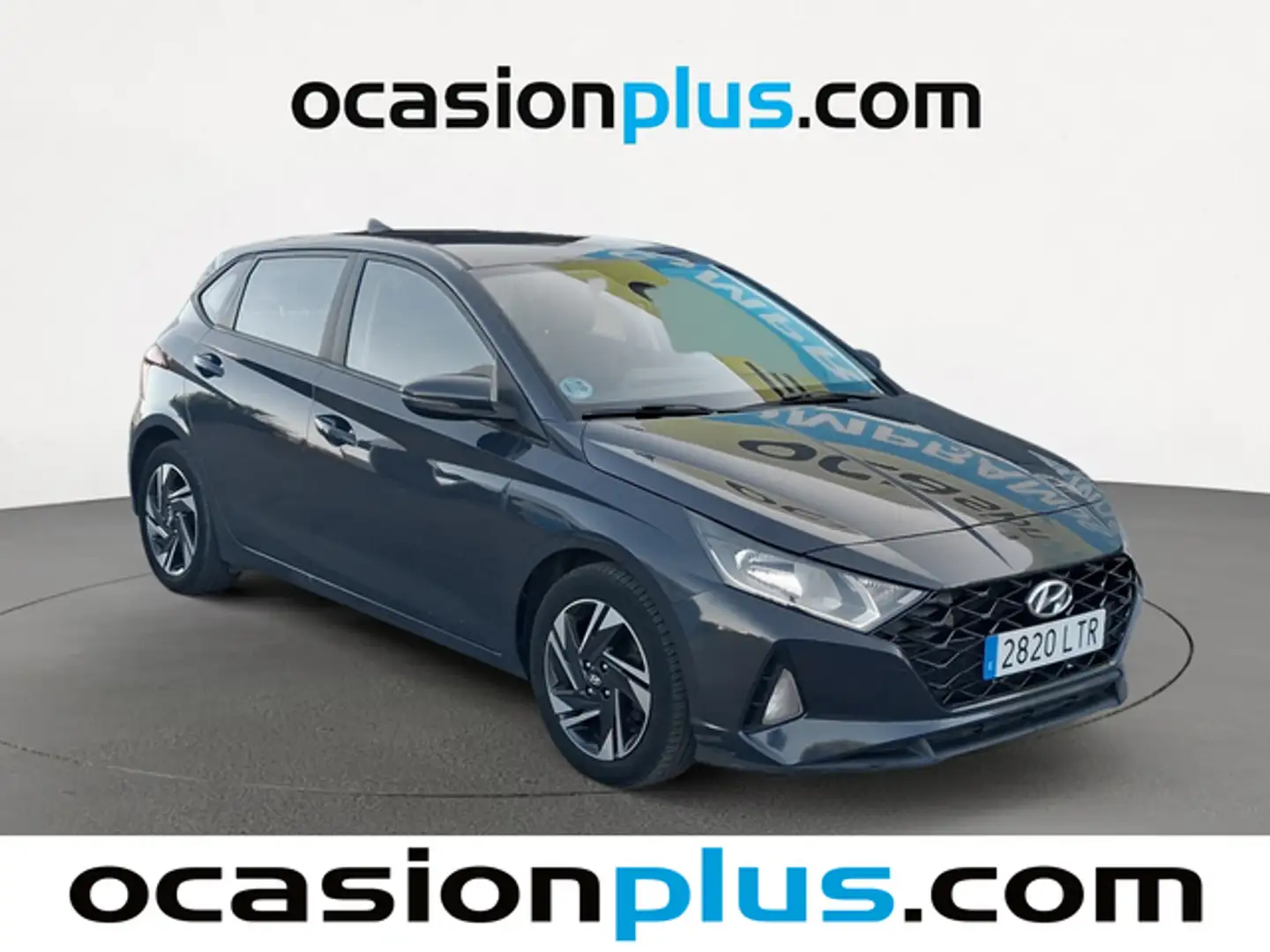 Hyundai i20 1.0 TGDI Klass 100 Gris - 2