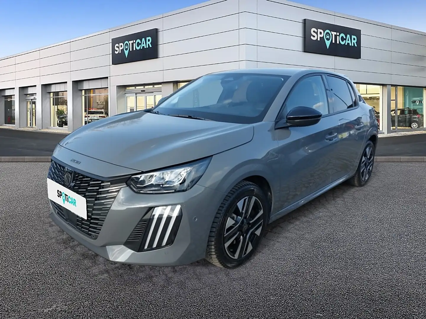 Peugeot 208 Hybrid 110 e-DCS6 Allure Grau - 1