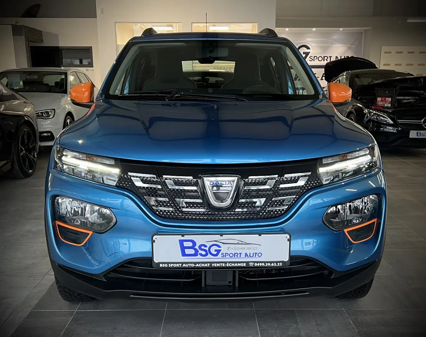 Dacia Spring 27.4 kWh Comfort Plus*CAMERA*RADAR*GPS*CUIR*LED Bleu - 2