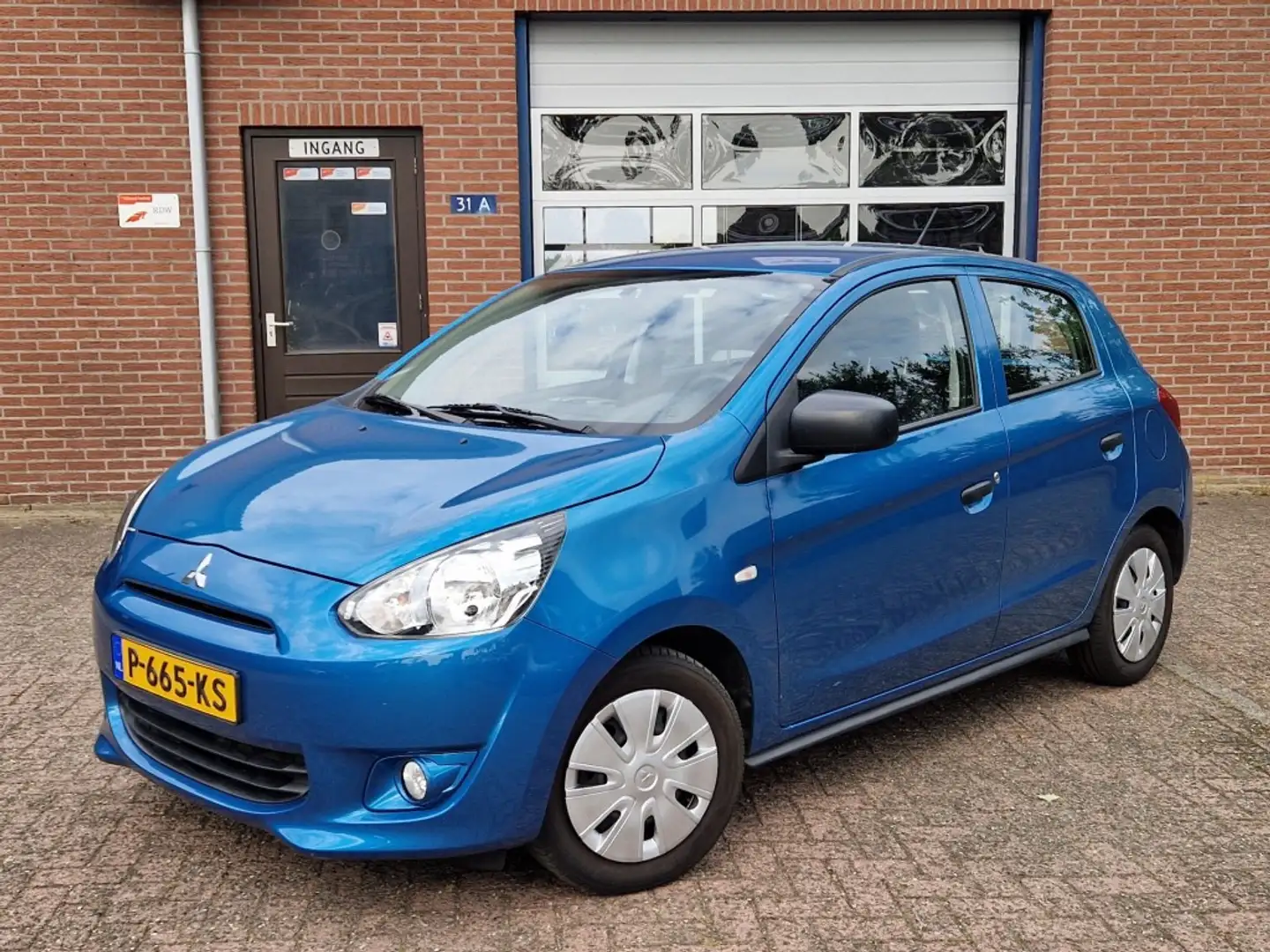 Mitsubishi Space Star 1.0 Entry 5-drs Airco Blauw - 1