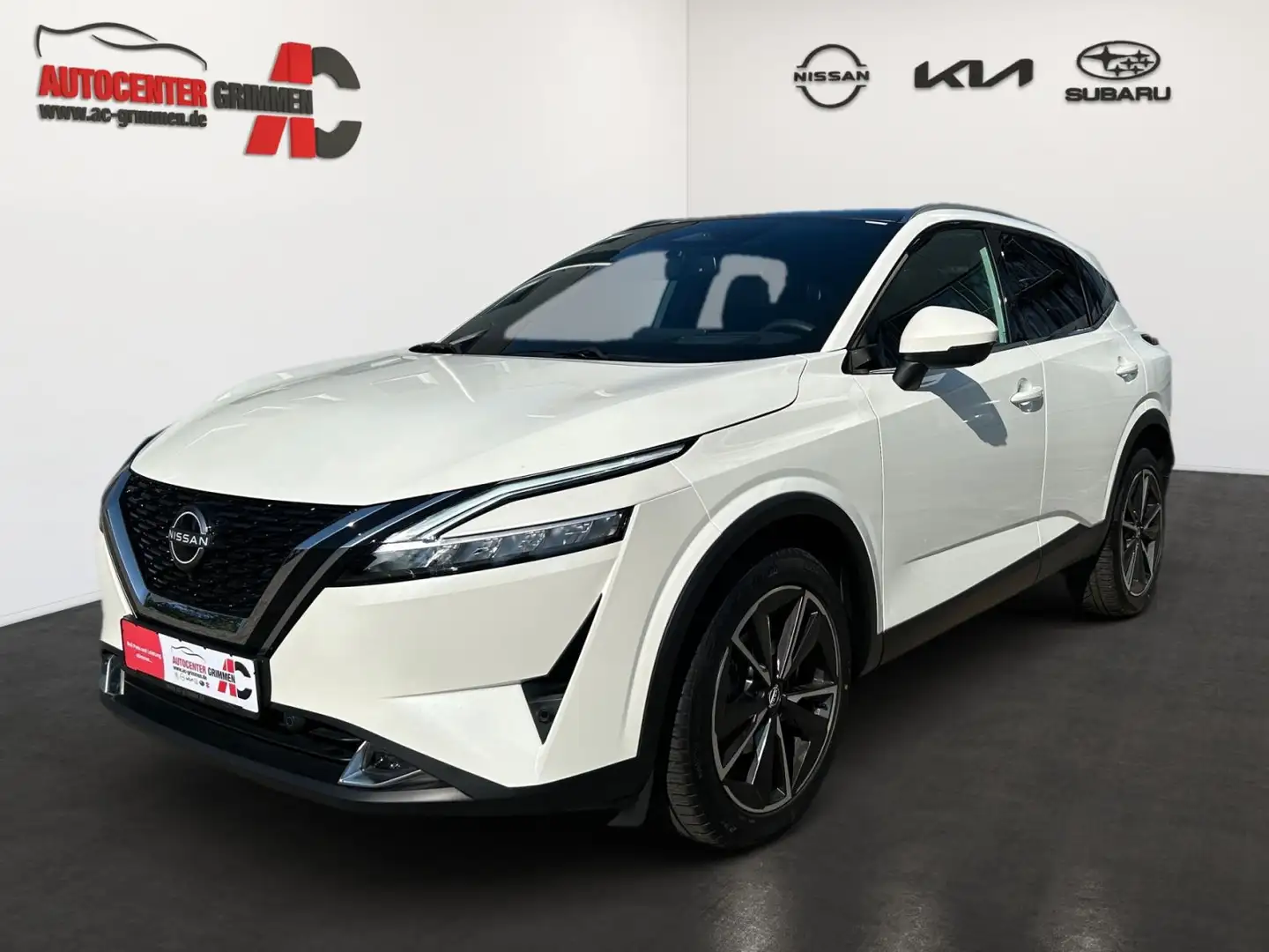 Nissan Qashqai 1.3 DIG-T Tekna+ Weiß - 1