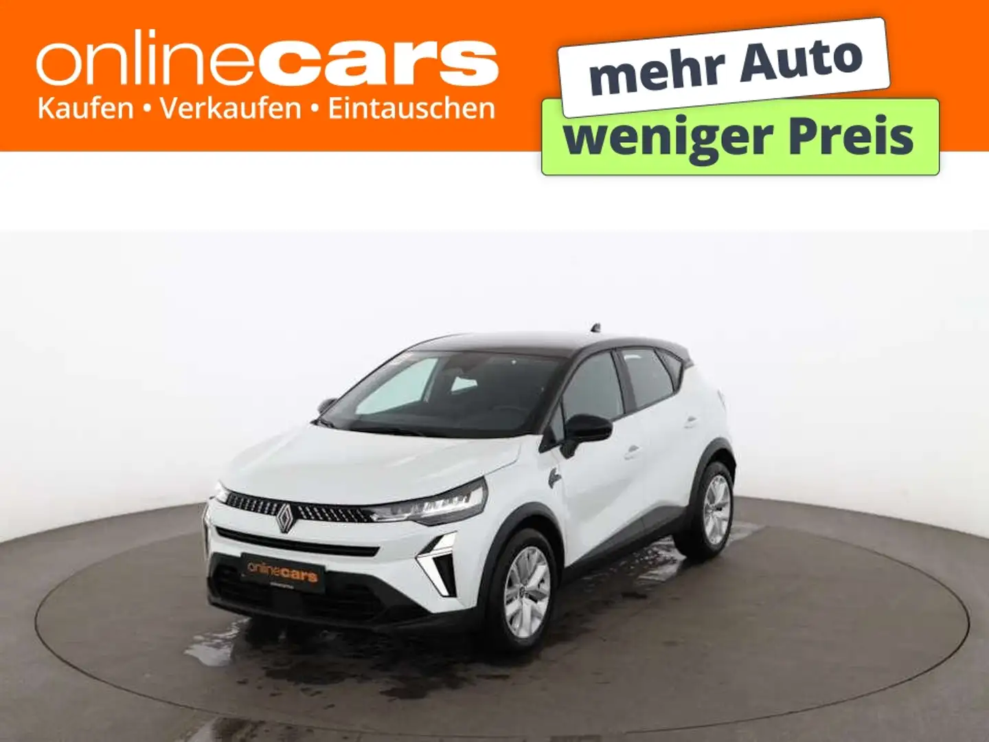 Renault Captur II 1.0 TCe 90 Evolution LED R-CAM TEMP PDC Weiß - 1