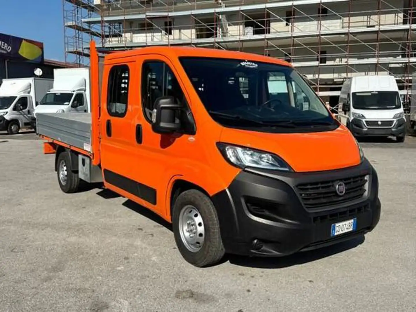 Fiat Ducato 2.3mjt 160cv CASSONE FISSO 7 POSTI Arancione - 1