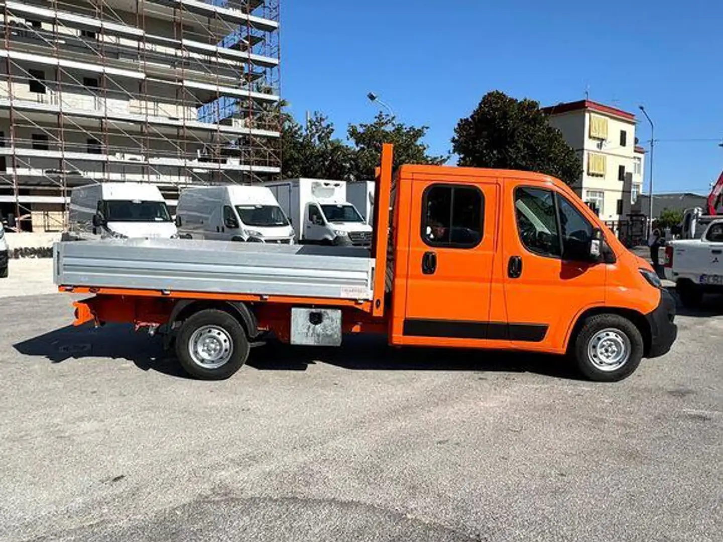 Fiat Ducato 2.3mjt 160cv CASSONE FISSO 7 POSTI Arancione - 2
