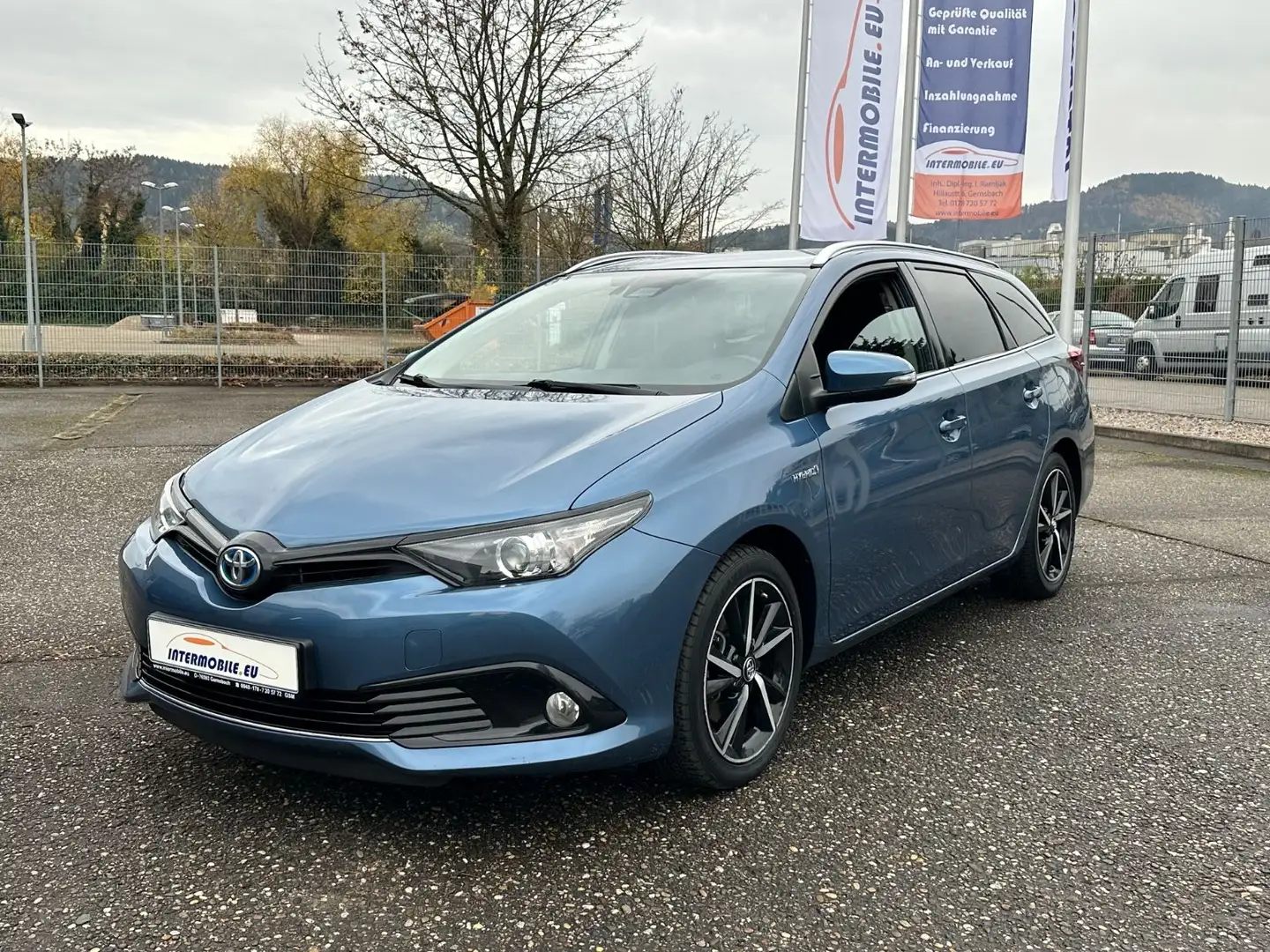 Toyota Auris Touring Sports Hybrid AC Alu Navi CAM AHK* Blau - 1