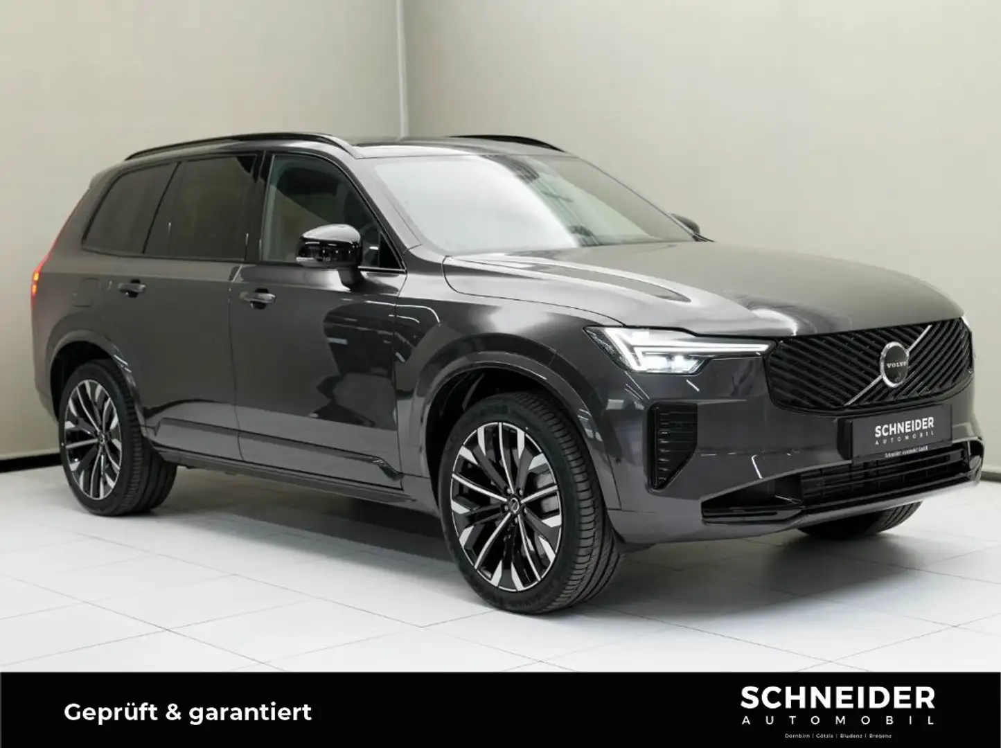 Volvo XC90 Plus, T8 Plug-in Hybrid, Elektrisch/Benzin, Dark, Grau - 1