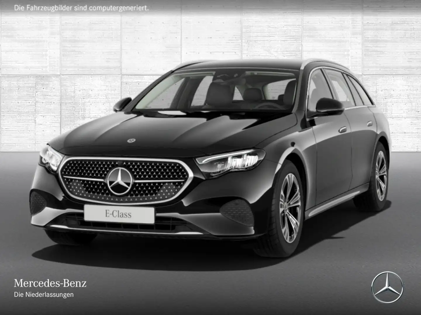 Mercedes-Benz E 220 d T Avantgarde Distr. LED AHK Kamera PTS 9G Schwarz - 2