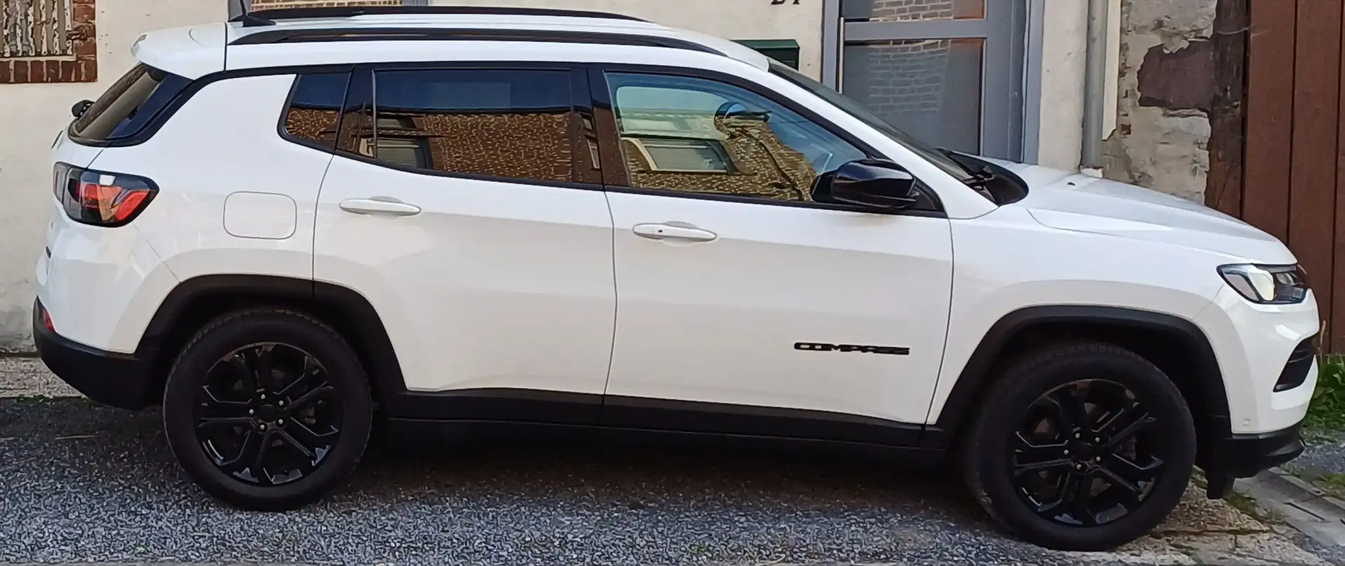 Jeep Compass Compass+1.3+Turbo+4x2+Night+Eagle Blanc - 2