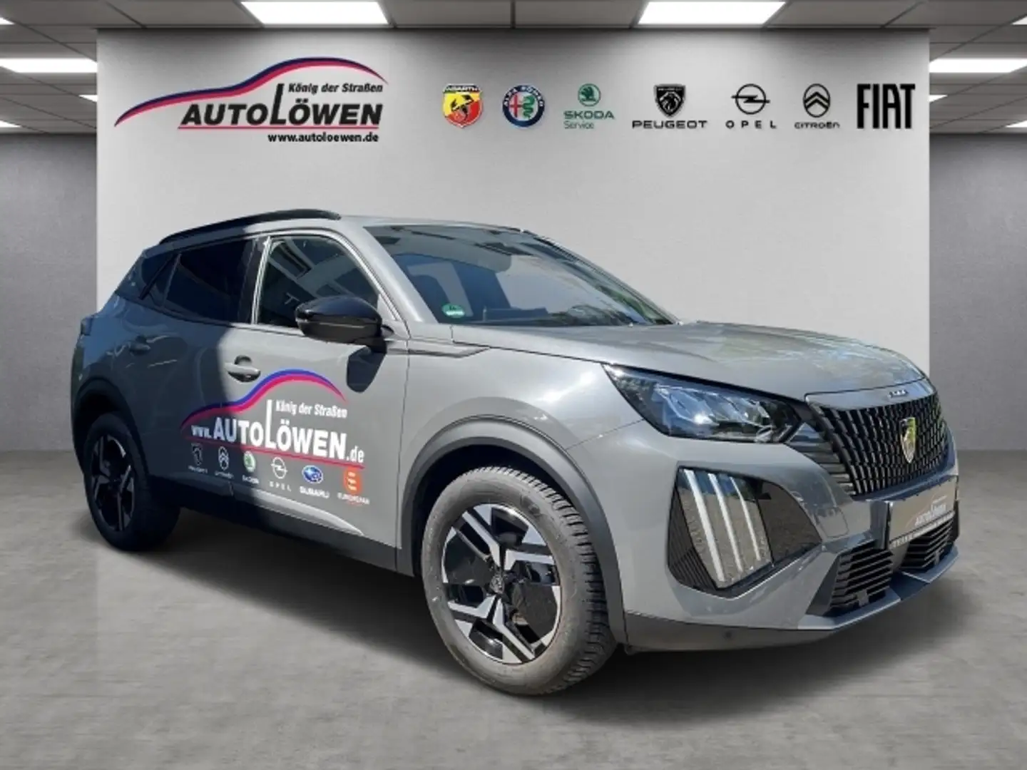 Peugeot 2008 1.2 PureTech 100 Allure Gris - 2
