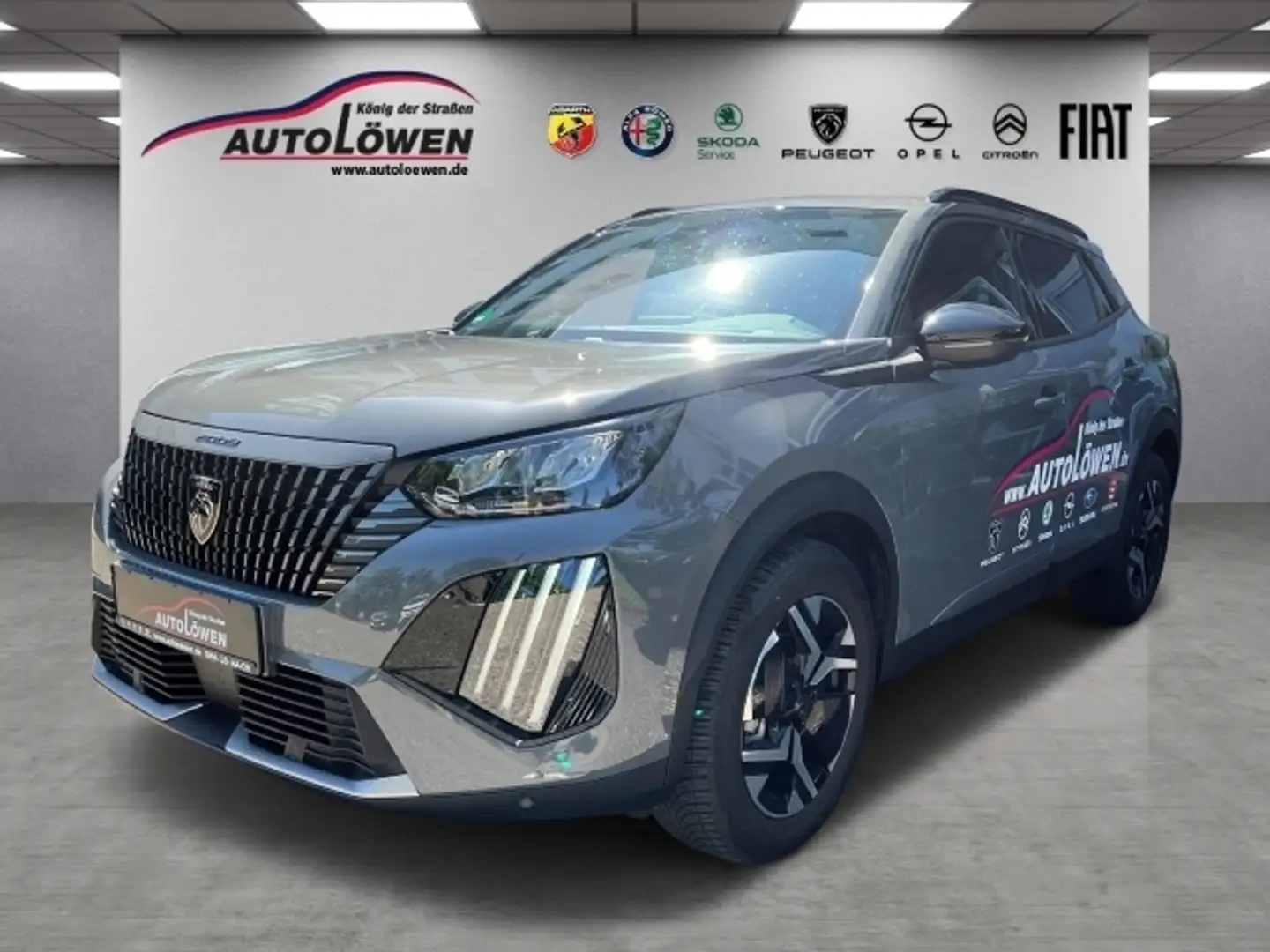 Peugeot 2008 1.2 PureTech 100 Allure Gris - 1