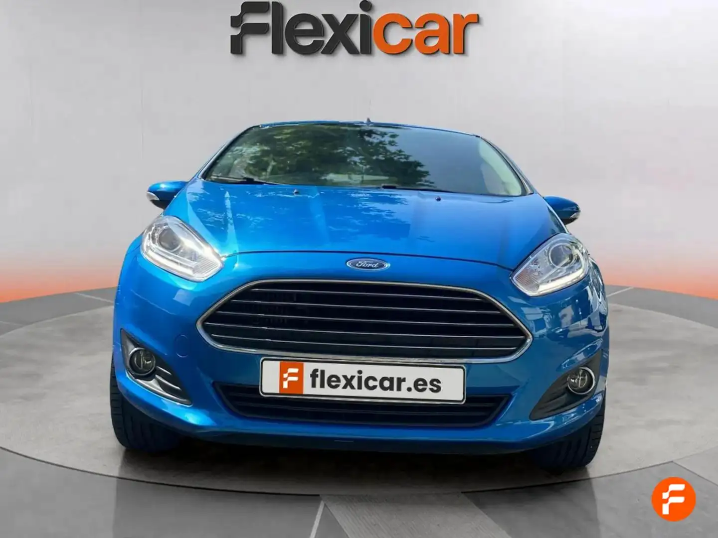 Ford Fiesta 1.0 EcoBoost Titanium Azul - 2