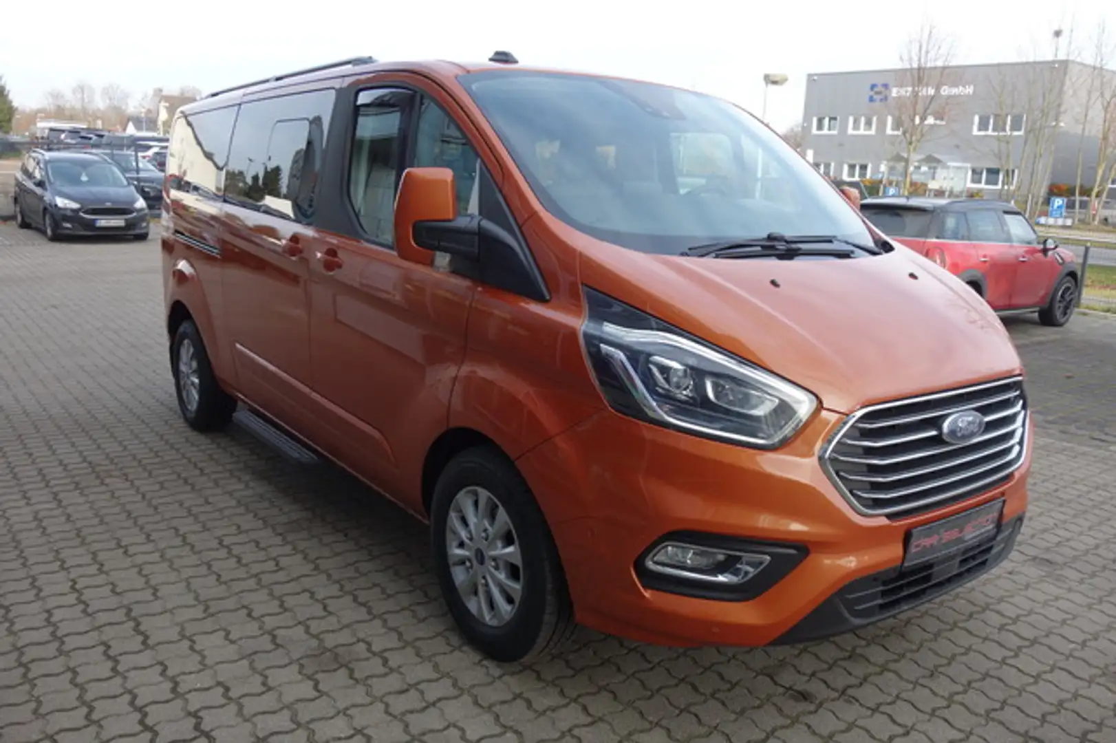 Ford Tourneo Custom L2 Titanium X 2xsTÜR/KAM/AHK/NAVI Orange - 2