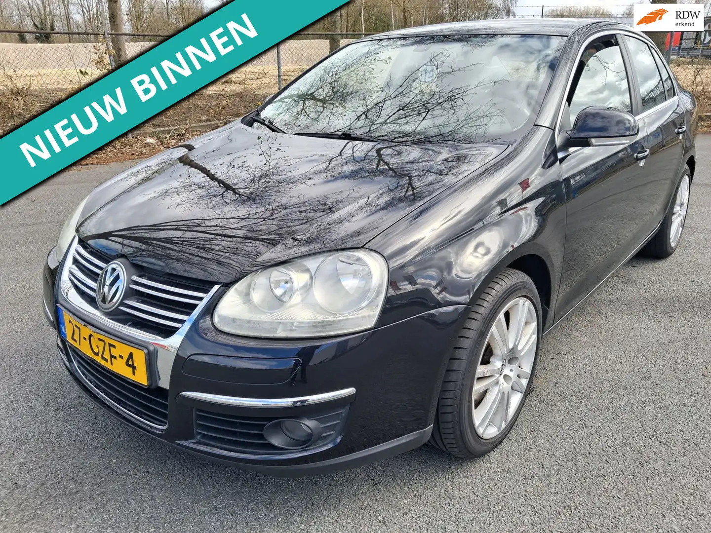 Volkswagen Jetta 1.4 TSI Comfortline Business LEUKE AUTO RIJDT EN S Negro - 1