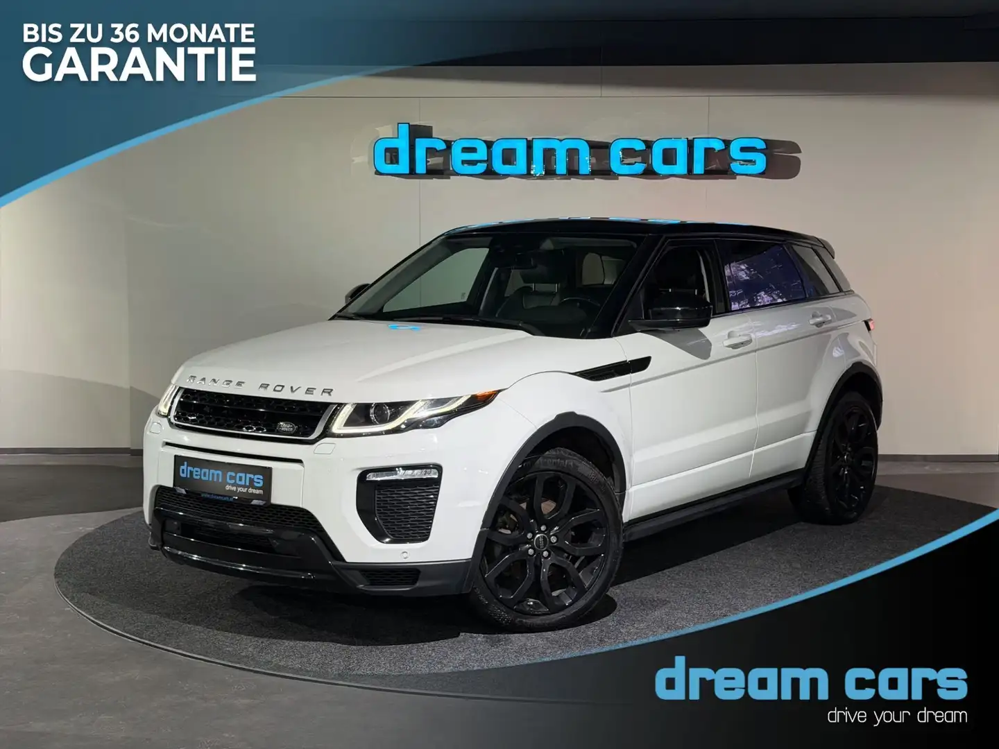 Land Rover Range Rover Evoque HSE Dynamic 2,0 TD4 Aut. / PANORAMA / White Black Weiß - 1