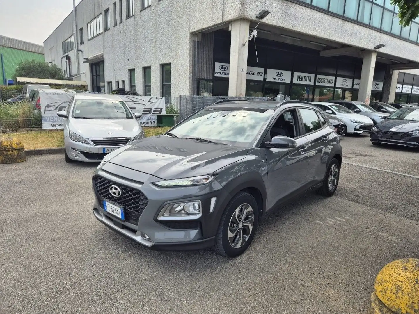 Hyundai KONA HEV 1.6 DCT 141 CV FULL HYBRID AUTOMATICA Gris - 1