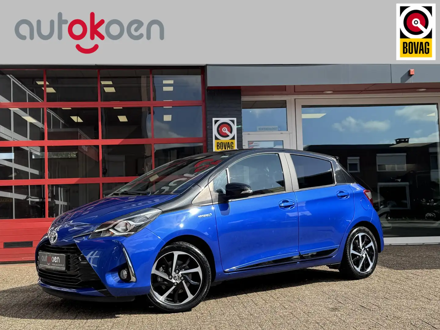 Toyota Yaris 1.5 Hybrid Executive *PANO/CAMERA/CRUISE* Bleu - 1