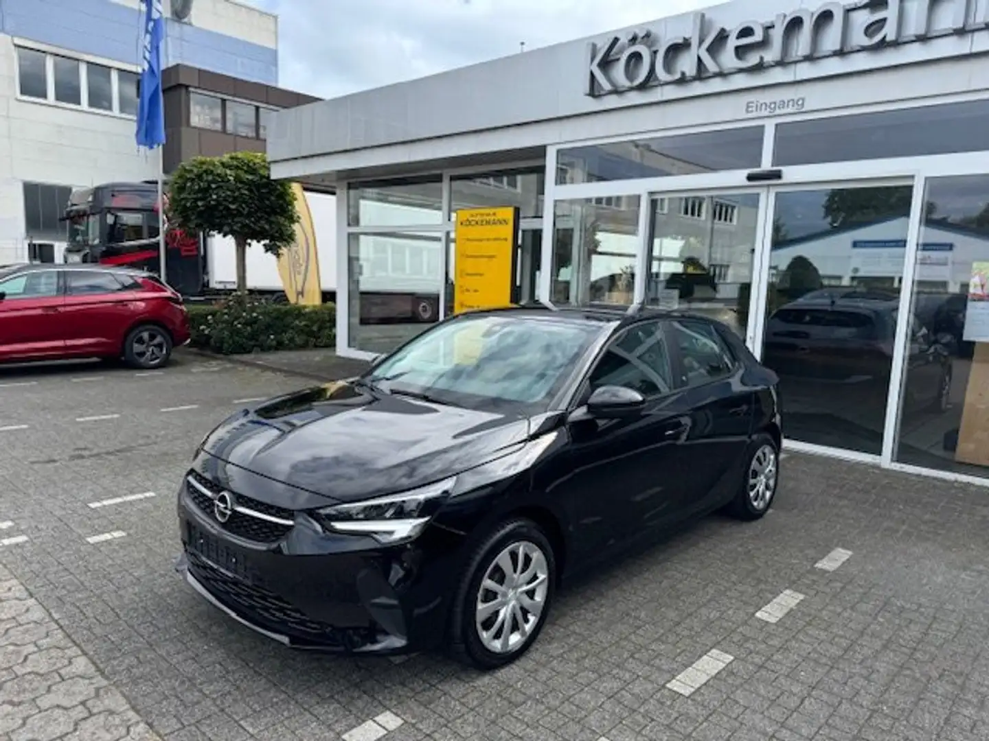 Opel Corsa-e e Edition, Allwetter, Navi, LED, 11kw Onboard Schwarz - 1