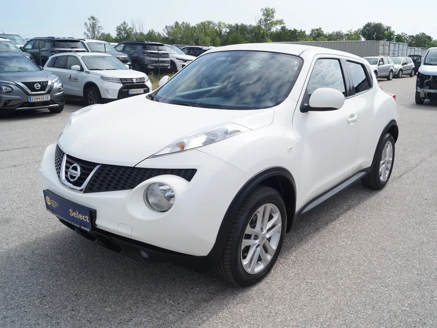 Nissan Juke Acenta Navigation Weiß - 1