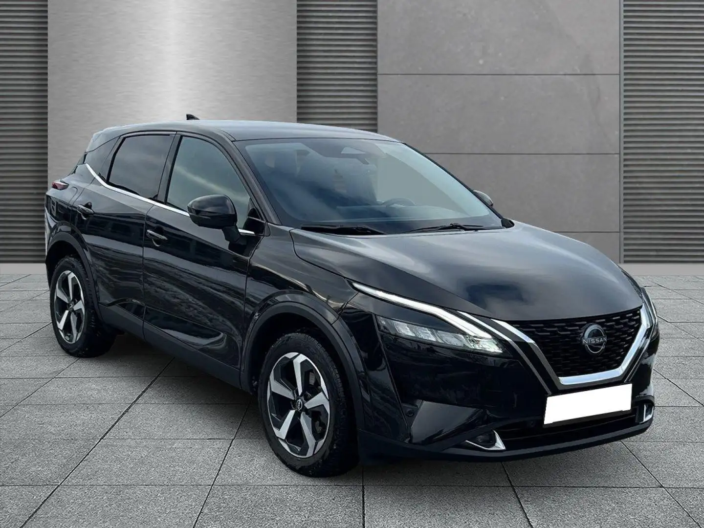Nissan Qashqai N-Connecta+Winterpaket+GJR+LED 1.3 DIG-T CVT 11... Schwarz - 1