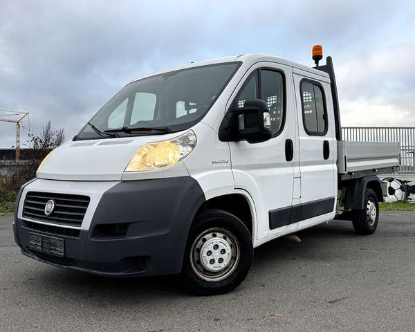Imagine Fiat Ducato2,3*Pritsche*Doppelk.*7-Sitze*Aut.*Klima*AHK