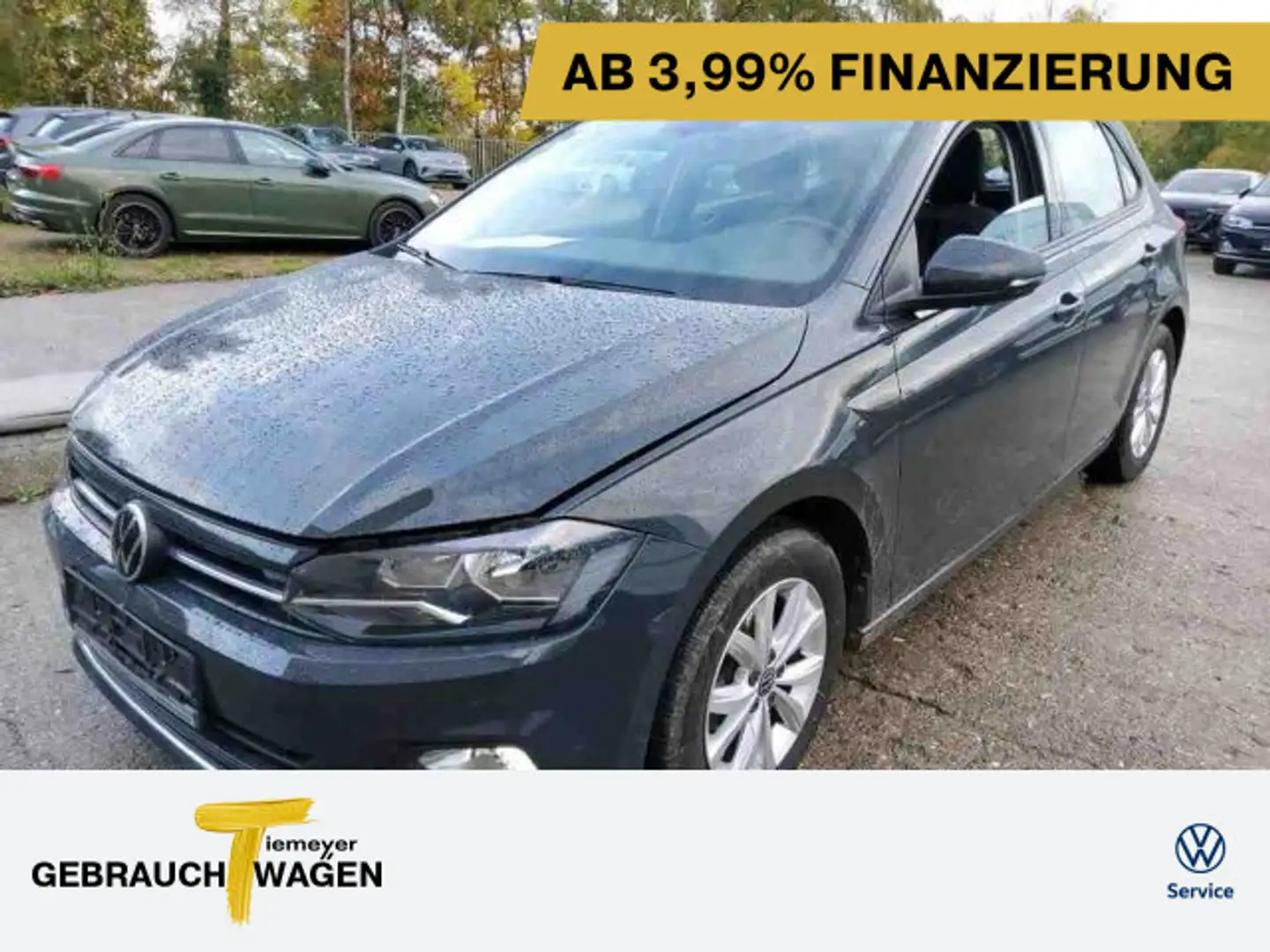 Volkswagen Polo 1.0 TSI HIGHLINE LM15 CLIMATRONIC SITZHEIZU Grau - 1