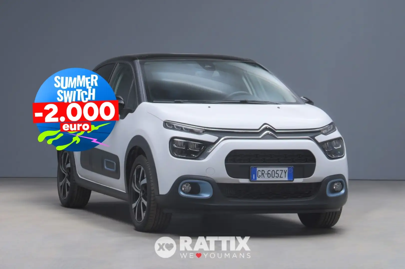 Citroen C3 1.2 Puretech 110CV Elle EAT6 Wit - 1