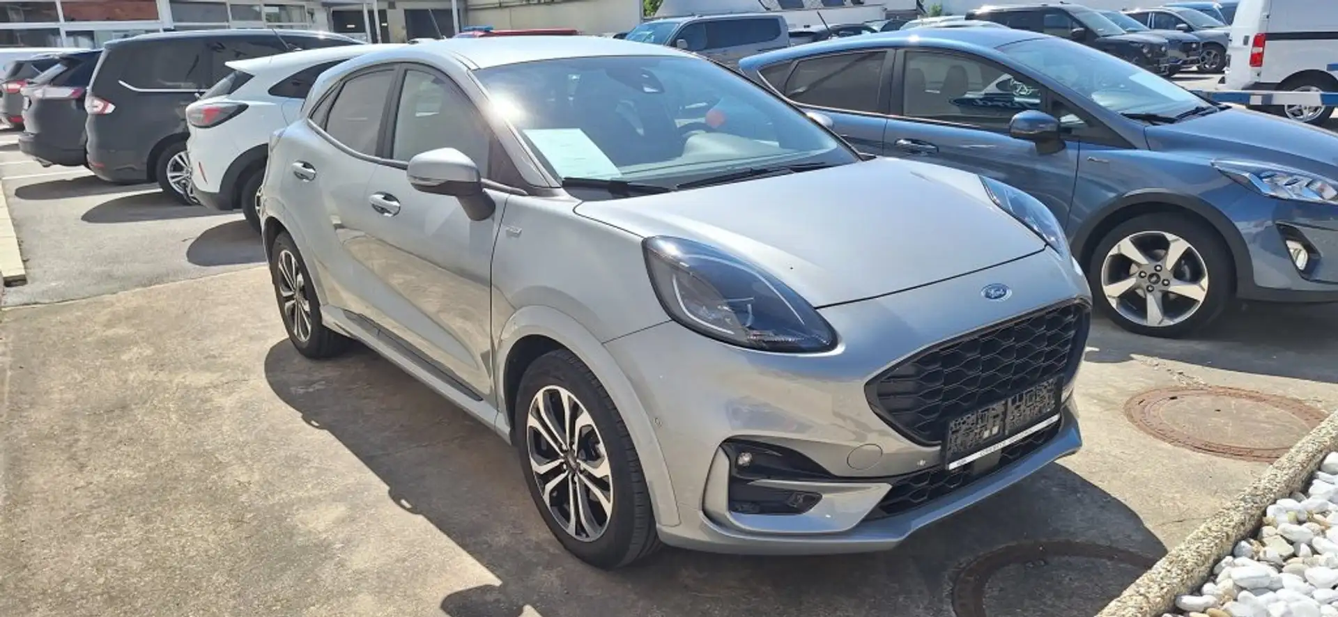 Ford Puma ST-Line 1,0 EcoBoost Hybrid Automatik Grau - 2
