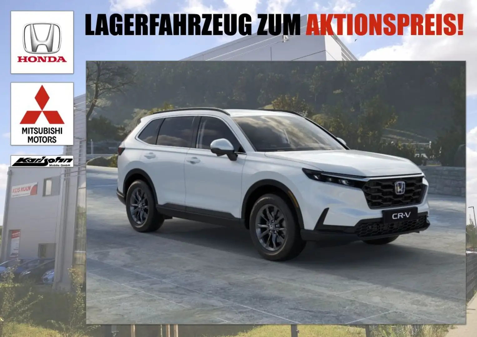 Honda CR-V e:HEV 2.0 i-MMD Hybrid AWD Advance Weiß - 1