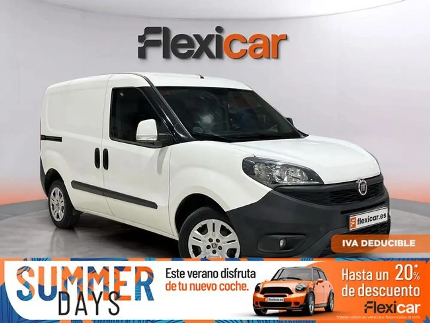 Fiat Doblo Cargo+SX+1.3+Mjet+95+CV Blanco - 1