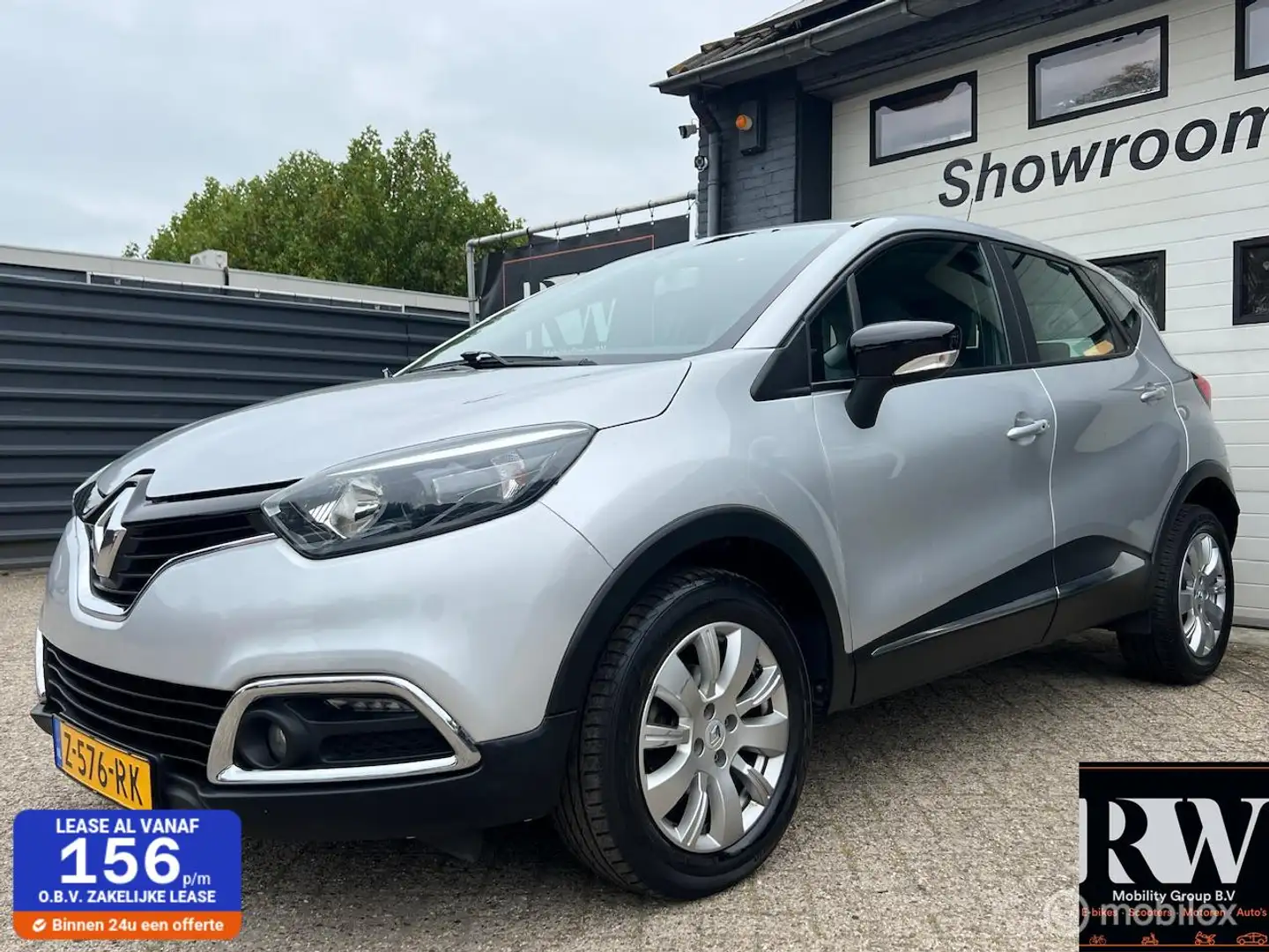 Renault Captur 0.9 TCe Expression met nieuwe APK! Grijs - 1